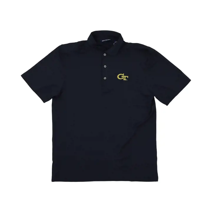 Polo NCAA Virtue Georgia Tech Yellow Jackets BLEU MARINE
