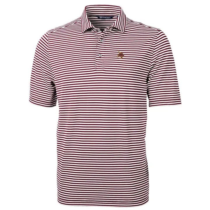 Polo Texas State NCAA Virtue Stripe MAR/BLC