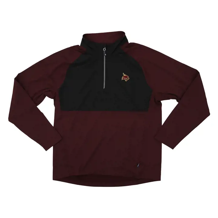 Texas State NCAA Virtue Colorblock 1/4 Zip MAR