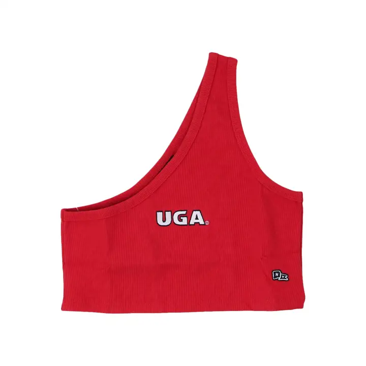 Haut sénior rouge Georgia Bulldogs NCAA Hype & Vice