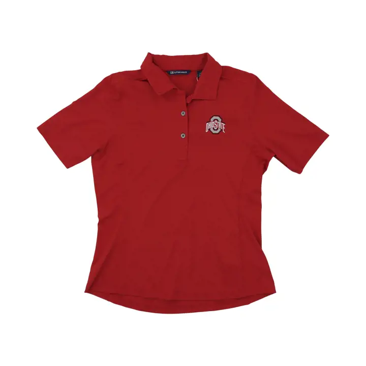 Polo Forge Ohio State Buckeyes NCAA Femme BLANC