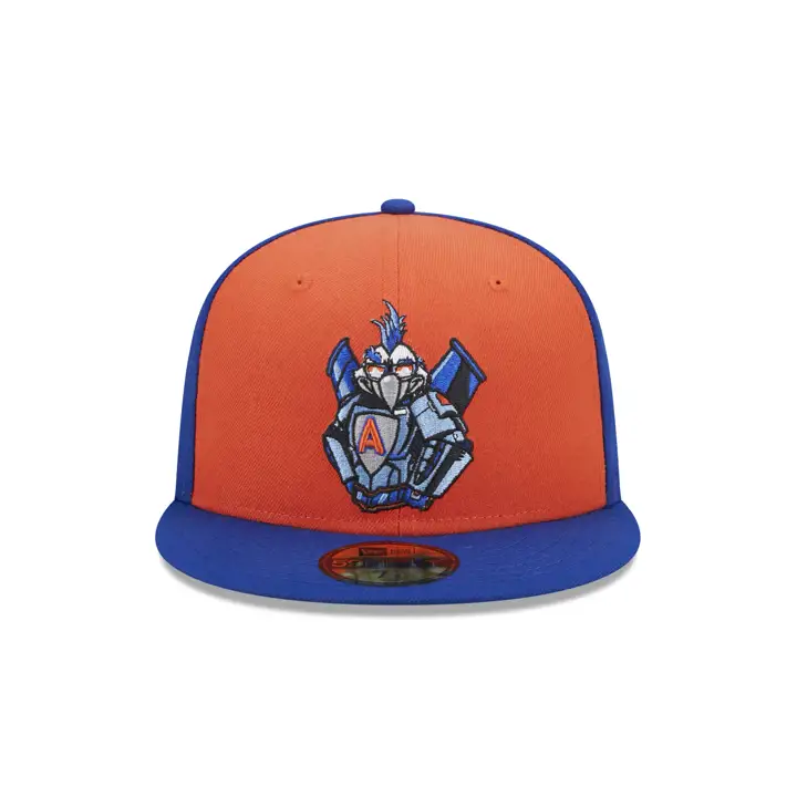 Aberdeen Ironbirds MiLB Marvel 59FIFTY orange/bleu/noir