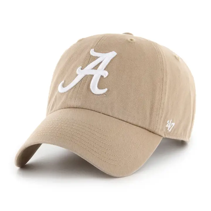 Casquette '47 Clean Up Khaki/Blanche NCAA Alabama Crimson Tide