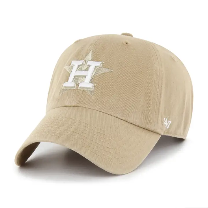 Casquette Houston Astros MLB Khaki/White '47 Clean Up kha