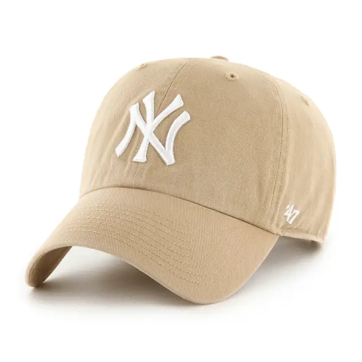 Casquette '47 MLB New York Yankees Kaki/Blanc Clean Up