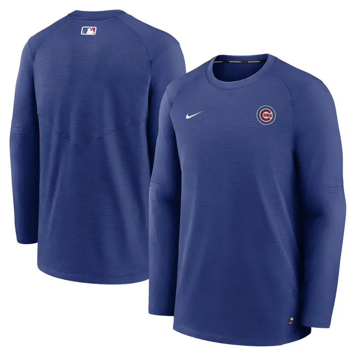 Haut à manches longues Chicago Cubs MLB AC PG Crew RBL