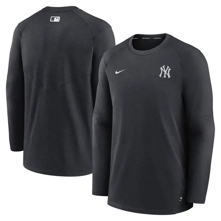Haut à manches longues col rond New York Yankees MLB AC PG NAVY