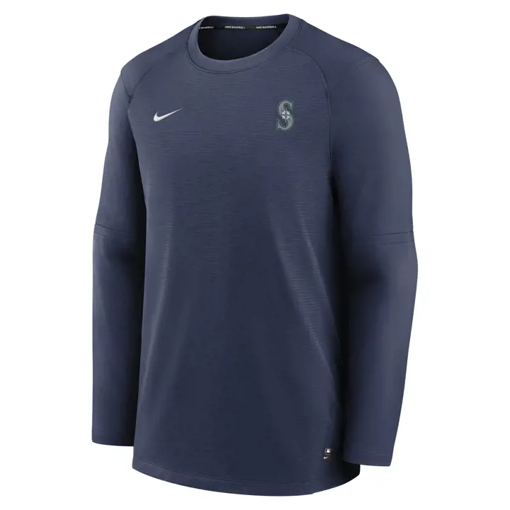 Seattle Mariners MLB AC PG Crew manches longues marine