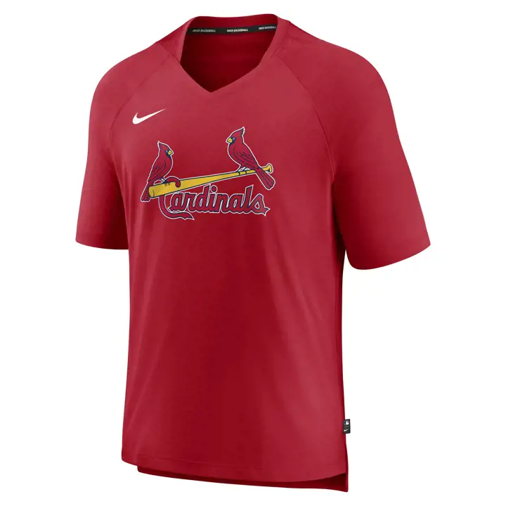 St. Louis Cardinals MLB AC Pré-match BP Haut ROUGE
