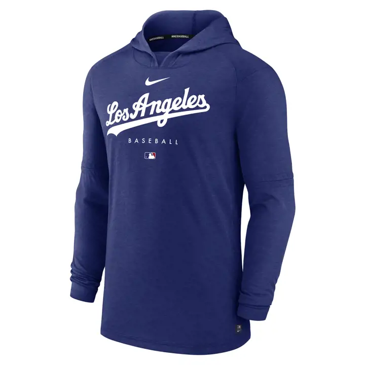 Los Angeles Dodgers MLB AC EW Haut à capuche manches longues RBL