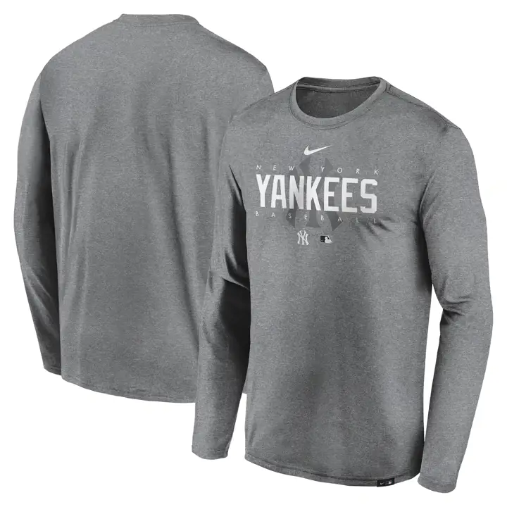 T-shirt à manches longues MLB AC Dugout New York Yankees GRY