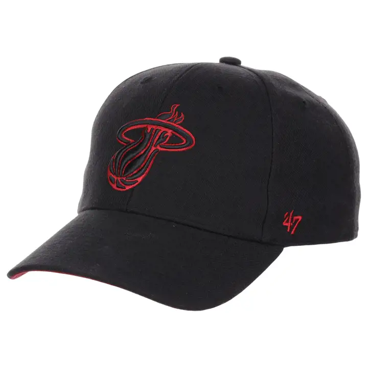 Casquette '47 MVP NBA Miami Heat couleur bordeaux