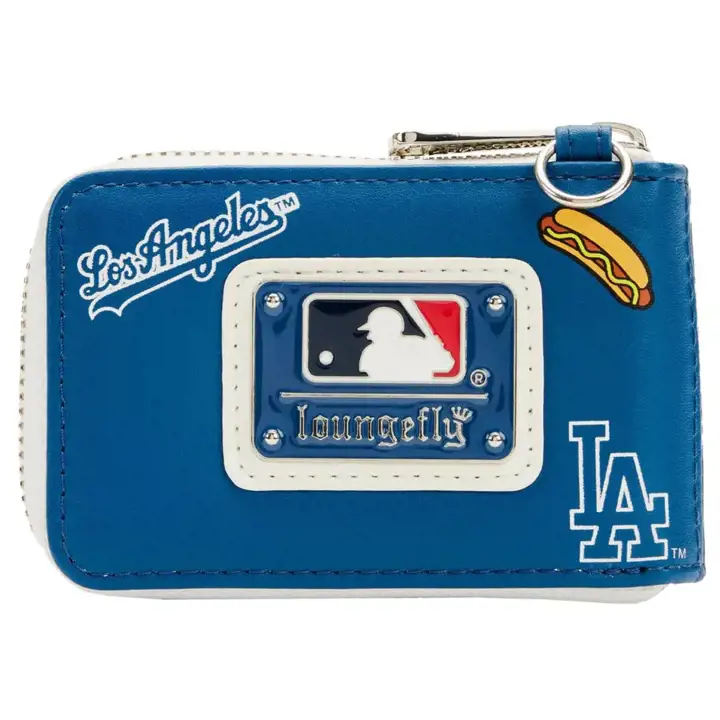 Portefeuille accordéon à patchs des Los Angeles Dodgers