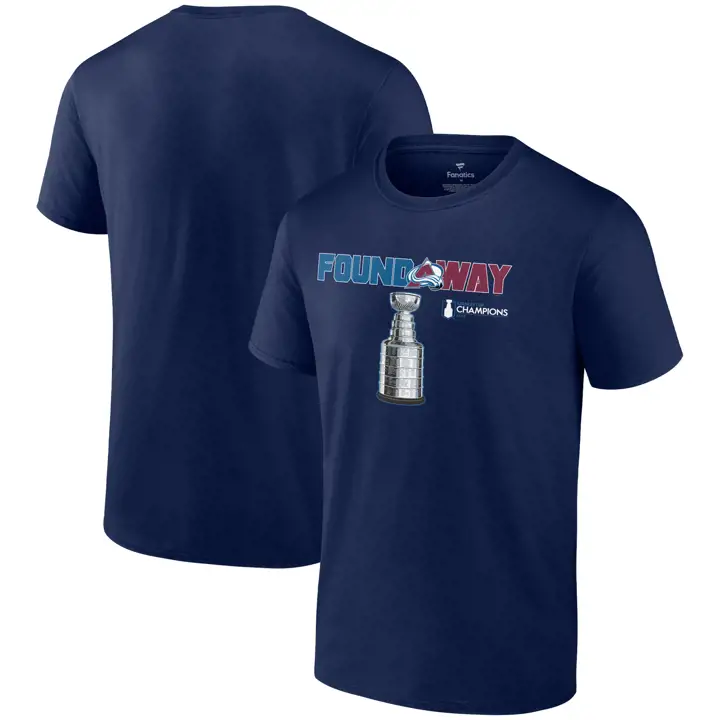 T-shirt Célébration Champions LH de la LNH Colorado Avalanche 22 N