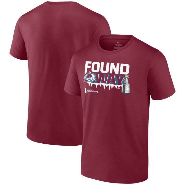 Colorado Avalanche NHL SC Champs Hometown T-Shirt 22 MAR