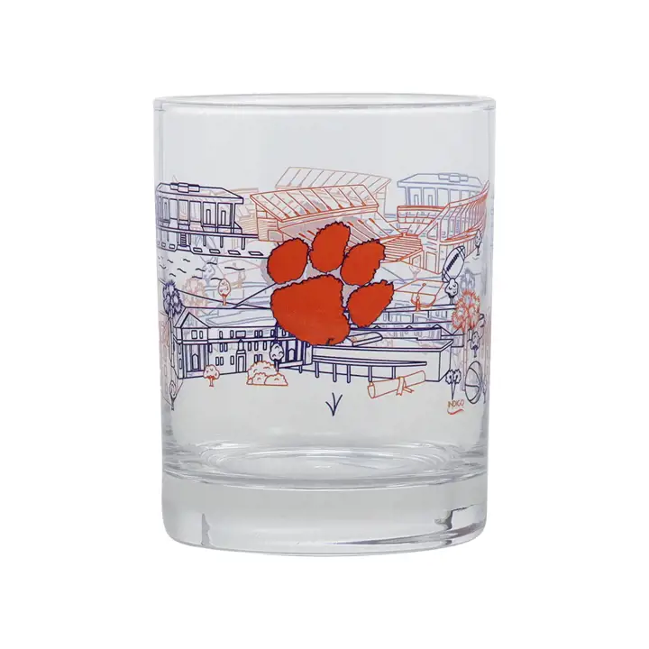 Verre à whisky Clemson Tigers 14oz Campus