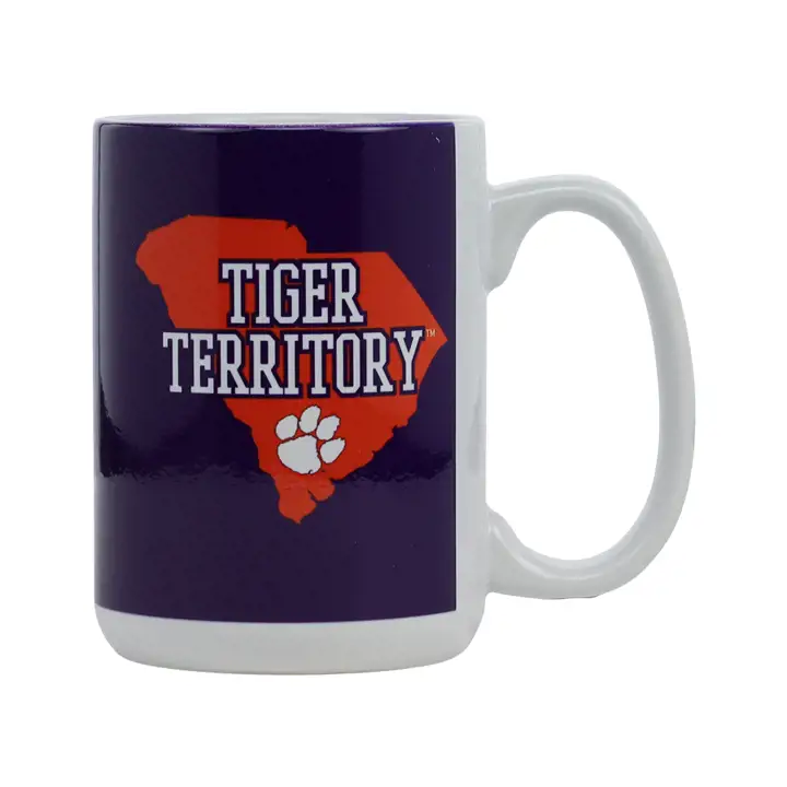 Mug Java de l'État Clemson Tigers 15 oz