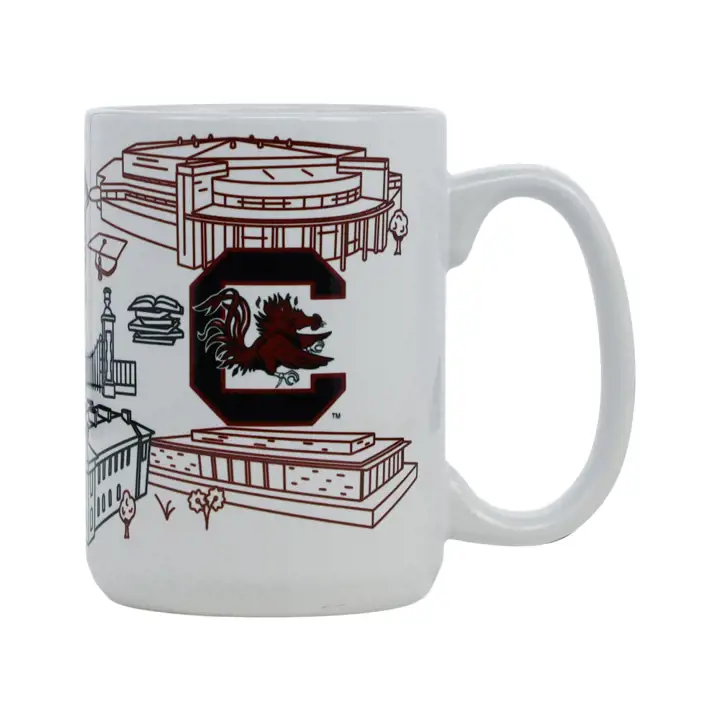 Mug Campus South Carolina Gamecocks 44 cl
