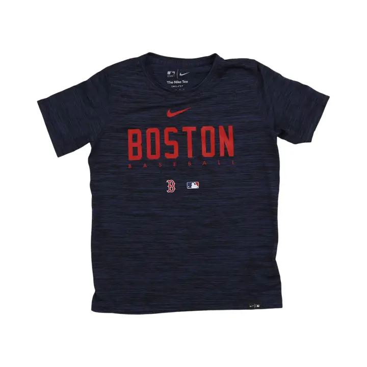 T-shirt Boston Red Sox MLB Youth Velocity 23 bleu marine