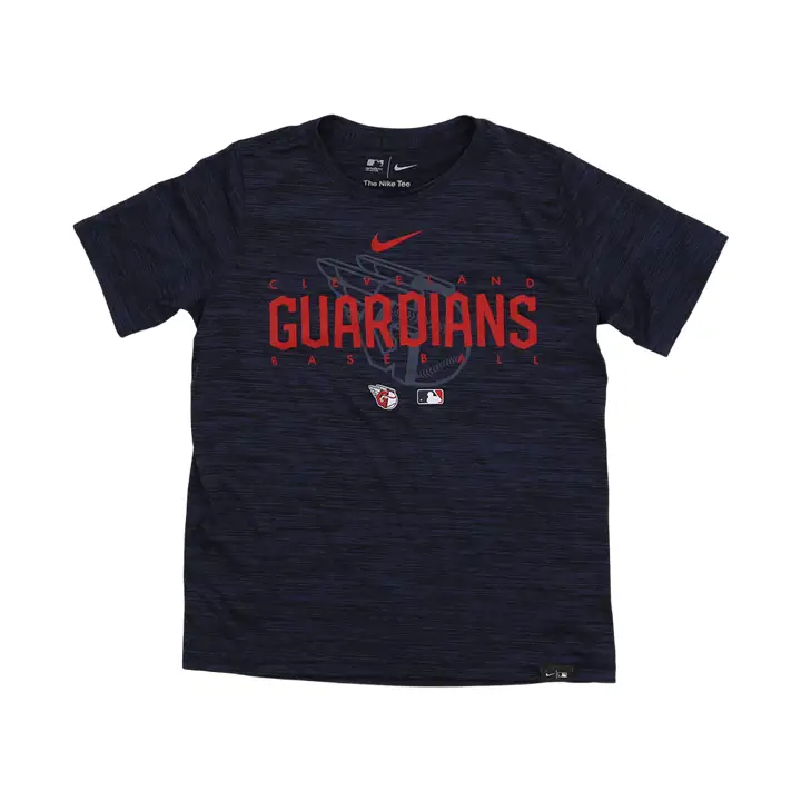 T-shirt Cleveland Guardians MLB Youth Velocity 23 bleu
