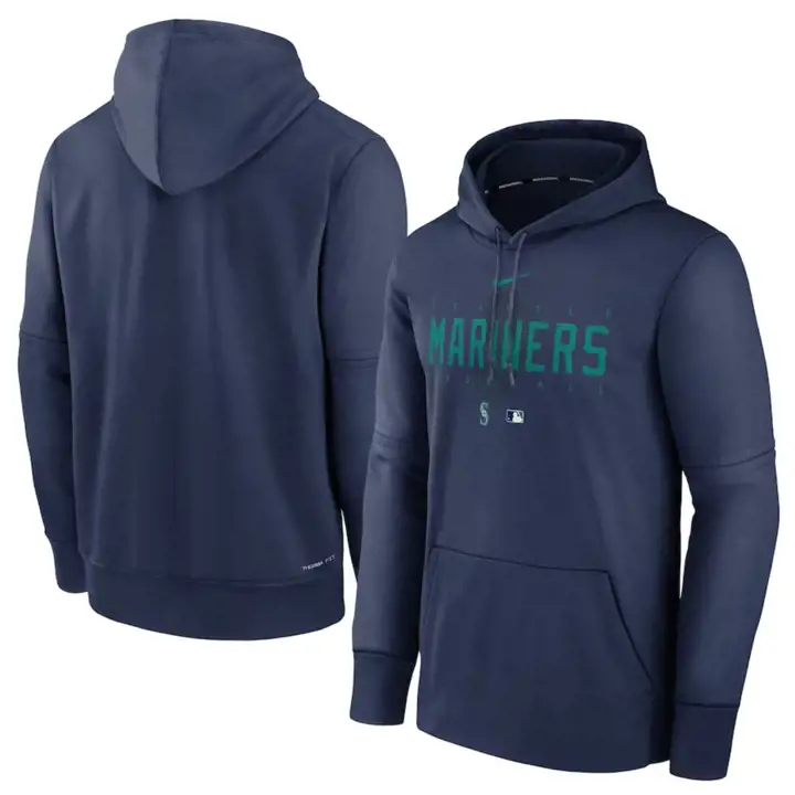 Seattle Mariners MLB Youth AC Pregame Pullover Hood 23 marine