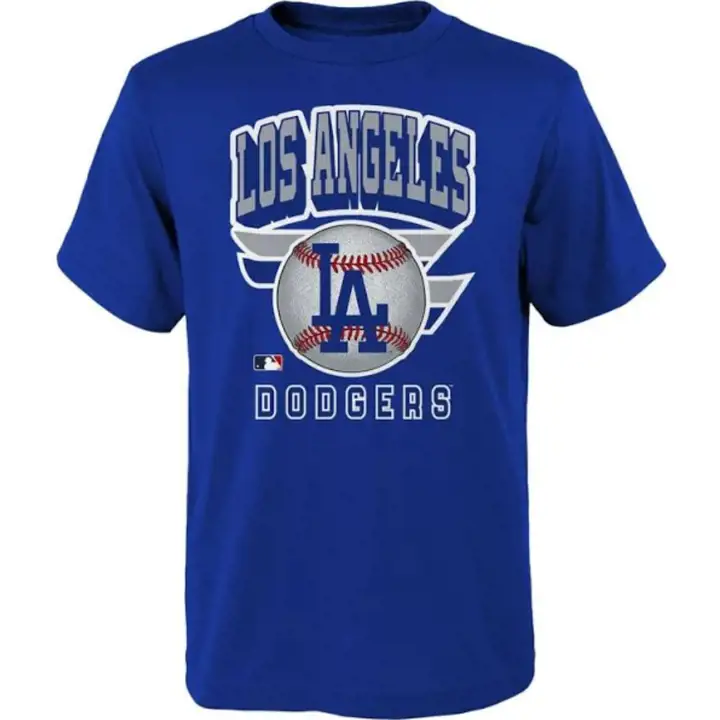 T-shirt Ninety-Seven bleu Los Angeles Dodgers MLB pour jeune 23