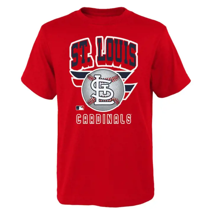 T-shirt Enfant St. Louis Cardinals MLB Ninety-Seven 23 rouge
