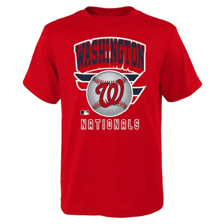 T-shirt Washington Nationals MLB Ninety-Seven pour jeunes, 23 rouge