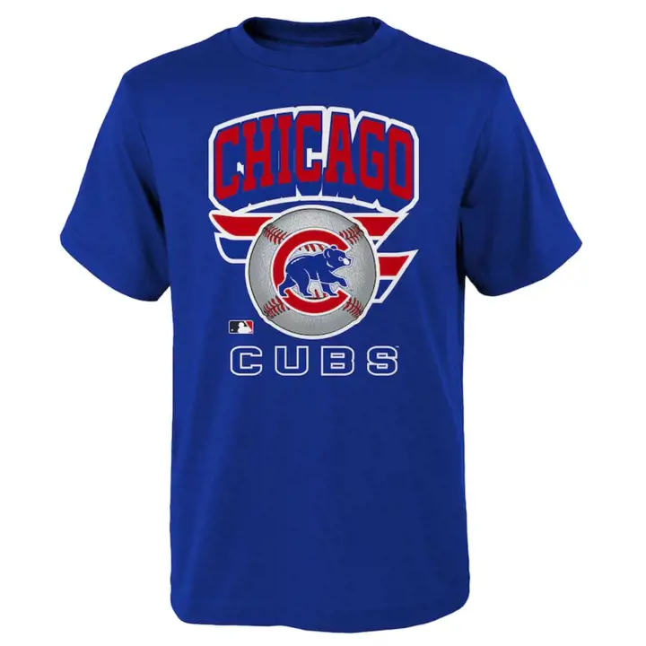 T-shirt Chicago Cubs MLB Kids Ninety-Seven 23 bleu