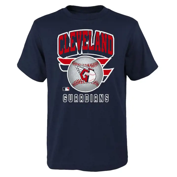 T-shirt Cleveland Guardians MLB Enfant Ninety-Seven 23 marine