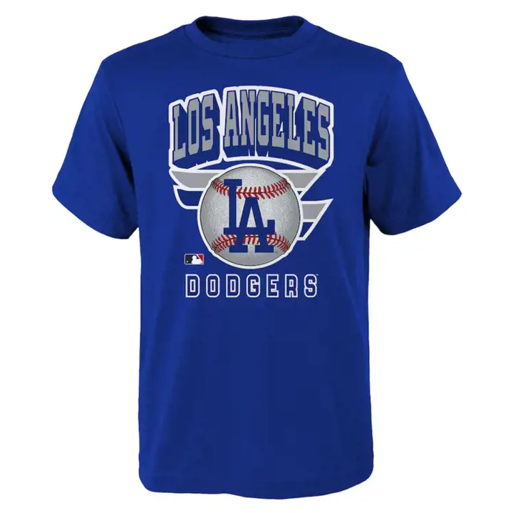 T-shirt bleu Los Angeles Dodgers MLB Kids Ninety-Seven 23
