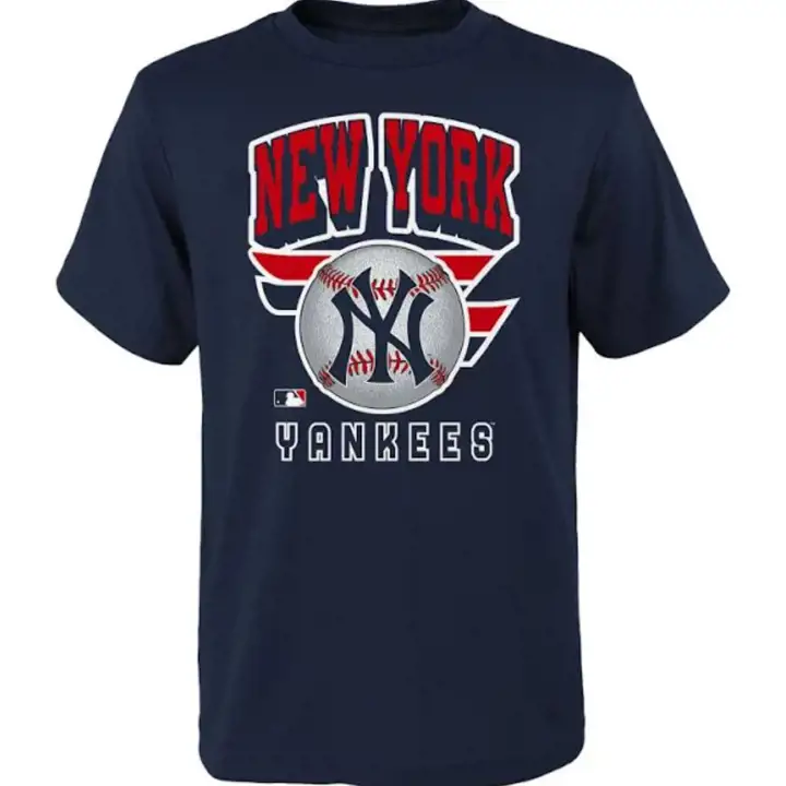T-shirt Ninety-Seven 23 bleu marine MLB New York Yankees enfant