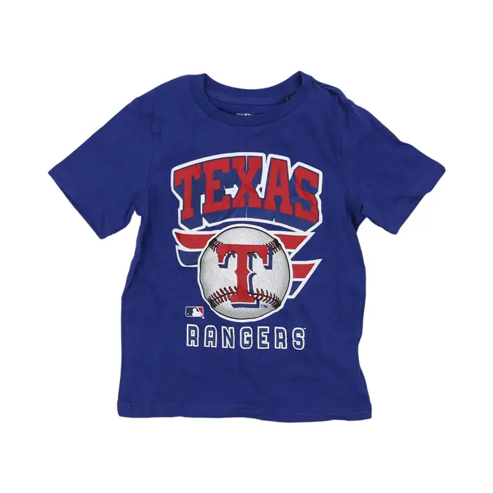 T-shirt Texas Rangers MLB Kids Ninety-Seven 23 bleu