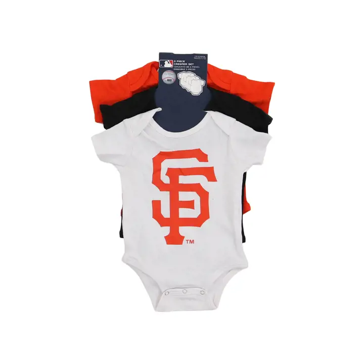 Ensemble de 3 articles pour nouveau-né des ligues mineures des Giants de San Francisco de la MLB