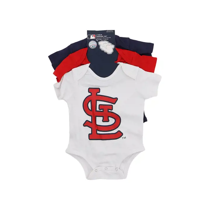 Ensemble de 3 joueurs de ligue mineure MLB des St. Louis Cardinals pour nouveau-né
