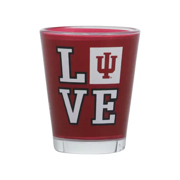 Verre à shot Indiana Hoosiers 2oz Love