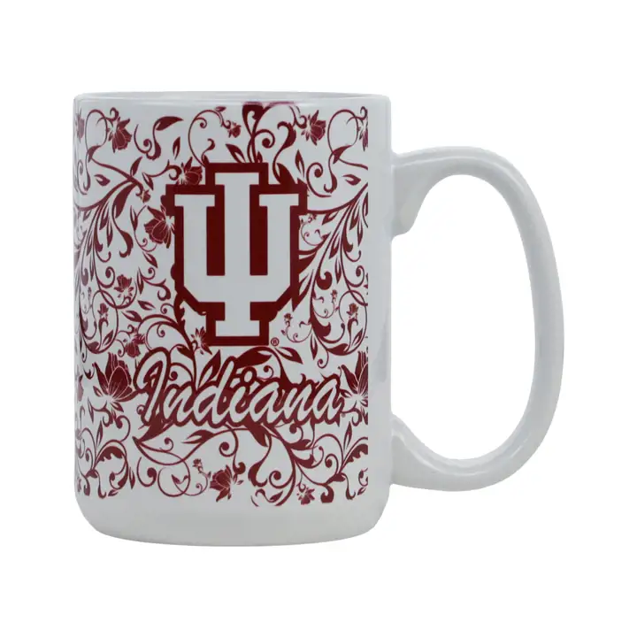 Mug Java floral 44 cl Indiana Hoosiers