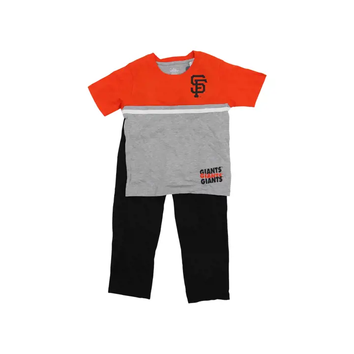 Ensemble T-shirt et pantalon MLB Kids Batter Box des Giants de San Francisco