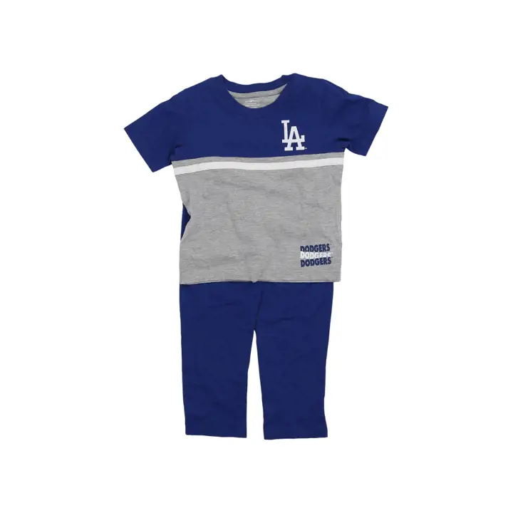 Ensemble T-shirt et pantalon de baseball pour tout-petit MLB Los Angeles Dodgers