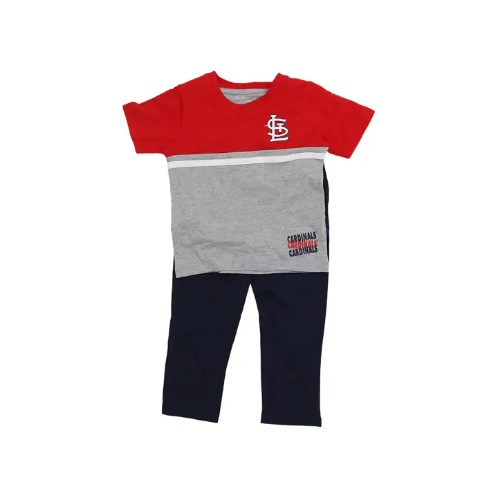 Ensemble t-shirt et pantalon St. Louis Cardinals MLB Toddler Batter Box re