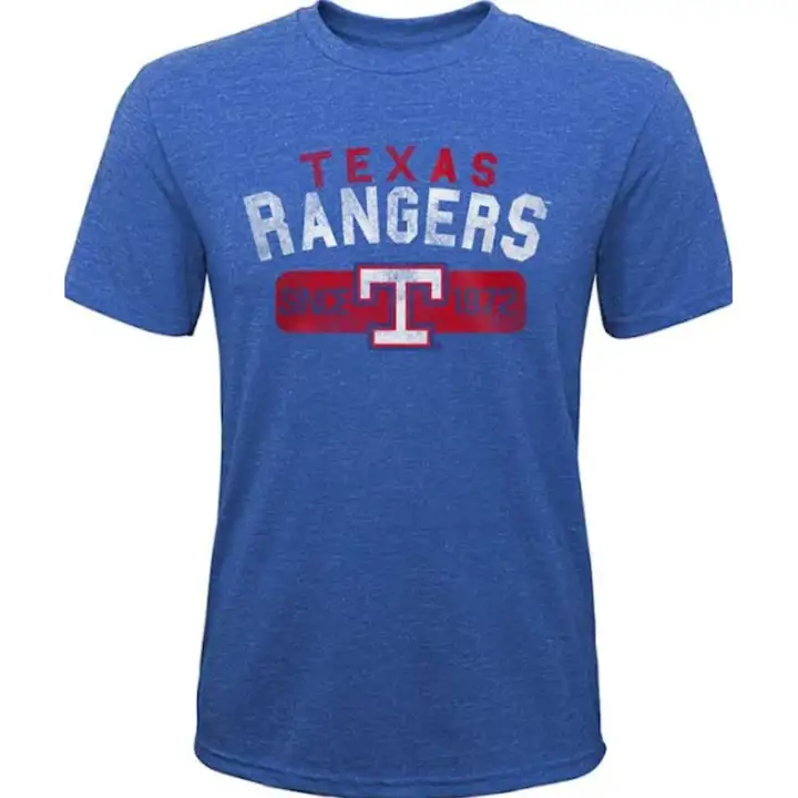 T-shirt Nostalgia Texas Rangers MLB Youth Coop 23 bleu