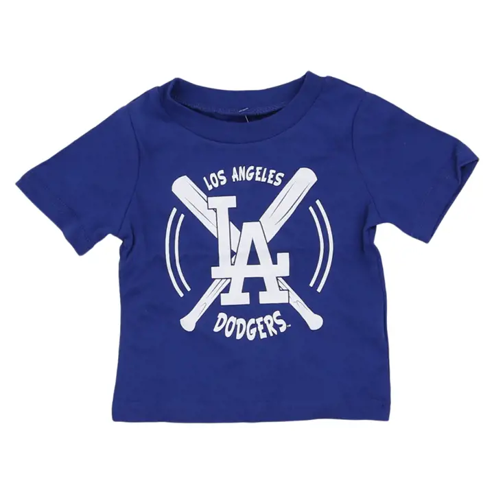 T-shirt bébé Los Angeles Dodgers MLB Swinging Bats 23 rbl