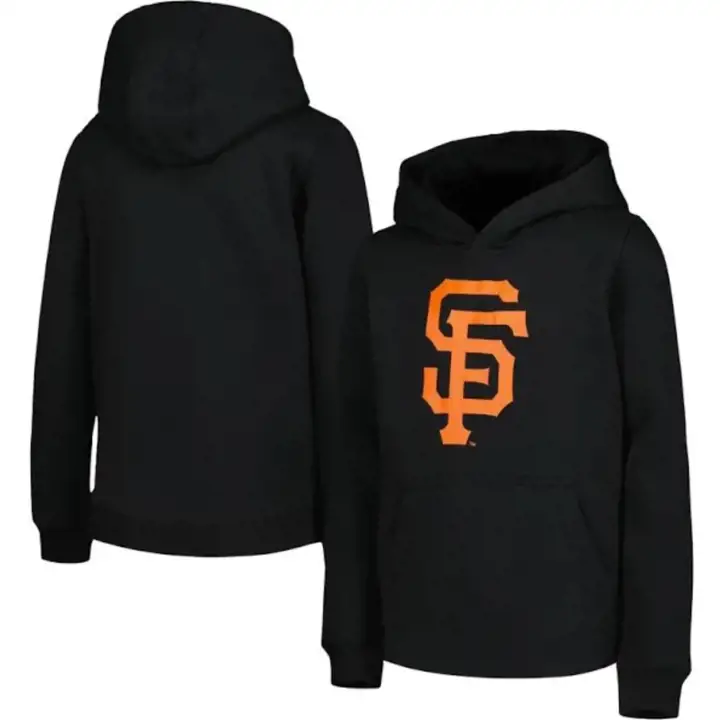 San Francisco Giants MLB Sweat à Capuche Logo Prime Jeunesse Noir
