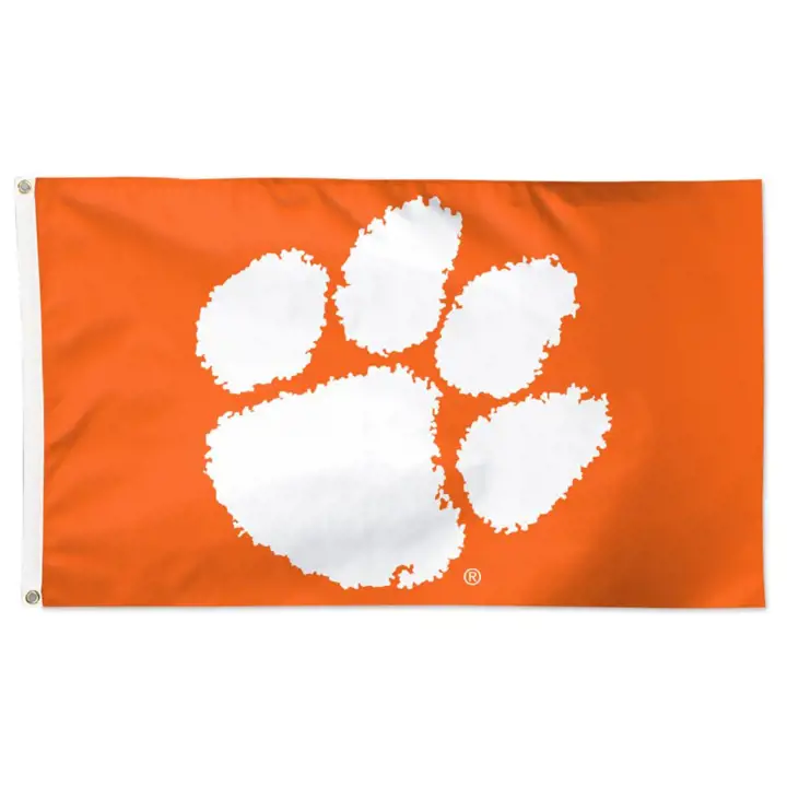 Drapeaux de luxe Clemson Tigers 3x5 ast 1