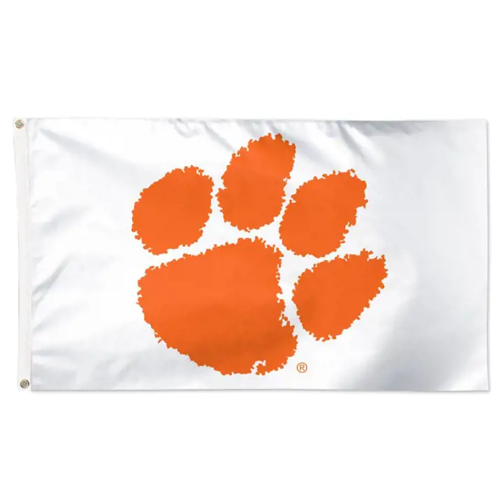 Drapeaux de luxe 3x5 des Clemson Tigers ast 2