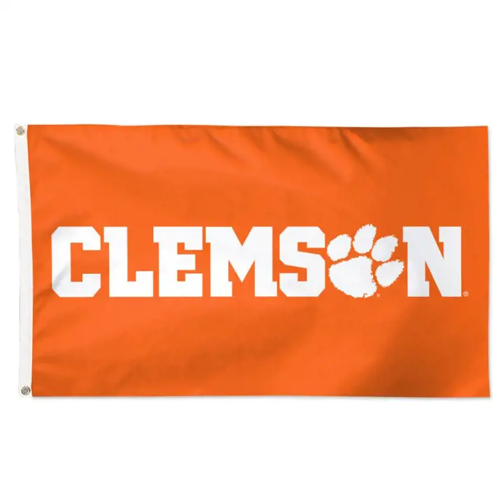 Drapeaux Clemson Tigers Deluxe 3x5 assortis 3