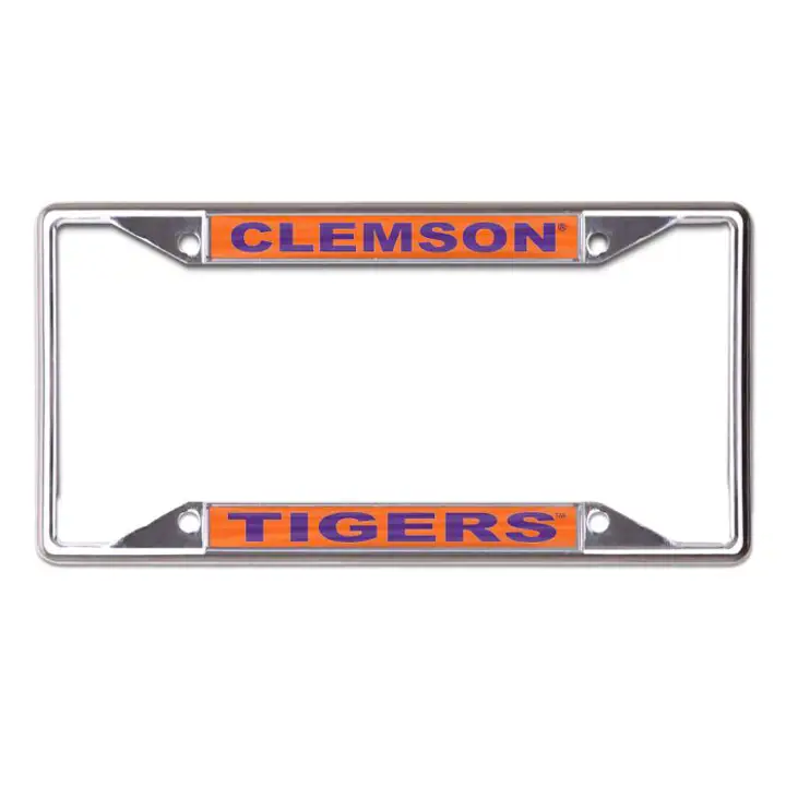 Cadre laser Clemson Tigers - Métallique