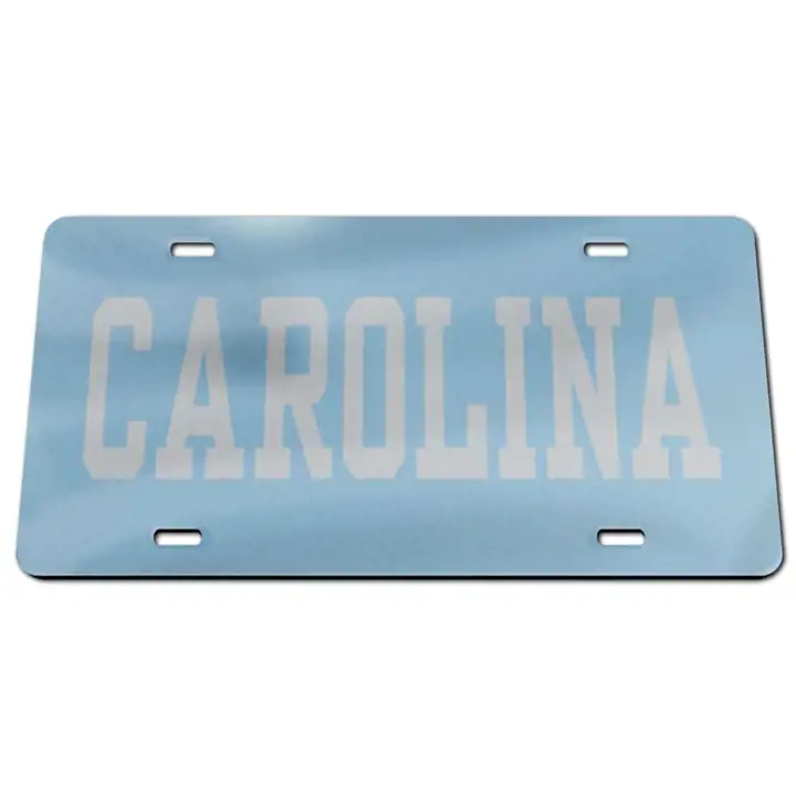 Étiquettes laser Tar Heels de la Caroline du Nord ast