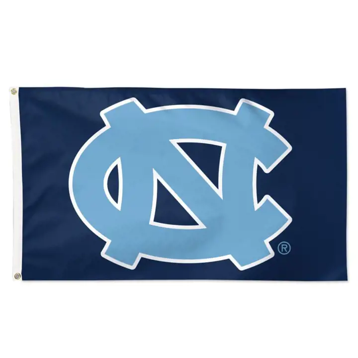 Drapeaux de luxe 3x5 des North Carolina Tar Heels