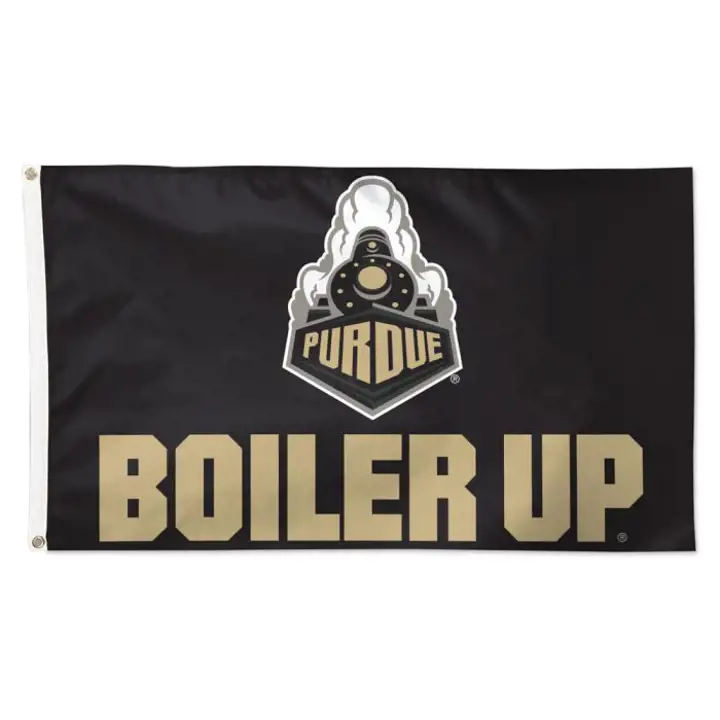 Drapeaux de luxe 3x5 des Boilermakers de Purdue